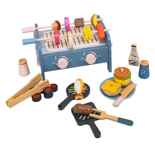 Mppchhn Spiel Grill - Interaktives Spielzeug Grill-Kochspiel | Interaktives Lernspielzeug Fördern Motorik Hand-Auge-Koordination Kinderkrippe Zuhause Spielen Mädchen Mppchhn Spiel Grill - Interaktives Spielzeug Grill-Kochspiel | Interaktives Lernspielzeug Fördern Motorik Hand-Auge-Koordination Kinderkrippe Zuhause Spielen Mädchen von Mppchhn