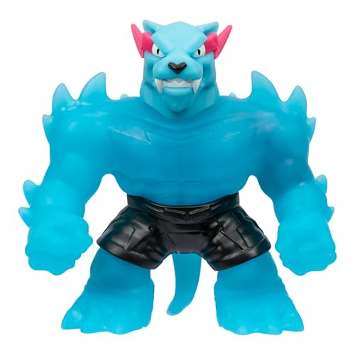 MrBeast Lab – dehnbarer Hypercharged Panther der Heroes of Goo Jit Zu; Drücke + dehne den Panther von MrBeast bis zu 3x in seiner Größe; Sammle alle 3 Figuren; Iconic, Hypercharged & Legendary Panther von MrBeast Lab