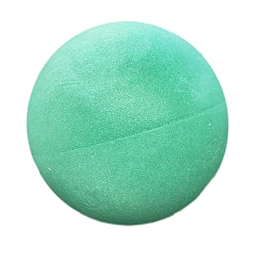 18CM Mute Ball Schwamm Weicher Hüpfball Geräuschreduzierung Kinder Indoor-Sportschwammschlägerball, Schaumstoff-Sportbälle, Schaumstoffball Schwammball Indoor-Aktivitätsball (Grün) von Mrisata