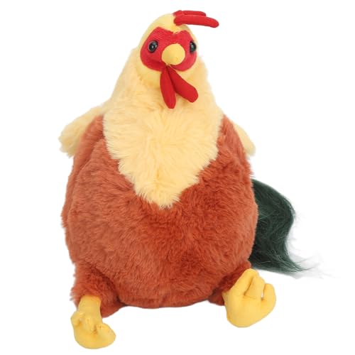 Huhn-Stofftier-Plüsch-Hühnerspielzeug, Küken-Stoffhuhn für Ostergeschenke, Partyzubehör, Huhn-Stofftier, Huhn-Plüschtier, Herbst-Herbst-Ernte-Erntedank- von Mrisata