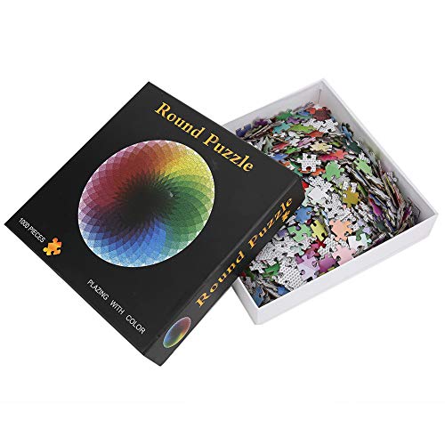 Mrisata 1000 Stück Puzzle mit Farbverlauf, Lernspielzeug für und Erwachsene von Mrisata