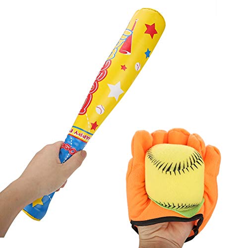 Mrisata Baseball Spielzeug Set Soft Bat Ball Handschuh Kit Geschenke Indoor Praxis von Mrisata