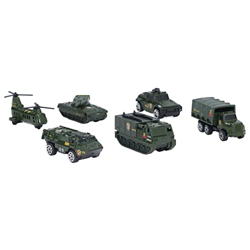 Mrisata Druckguss-Militärfahrzeuge, Armee-Spielzeug, Realistisches Armee-Transportpanzer-Hubschrauberauto-Set, für und ab 3 Jahren von Mrisata