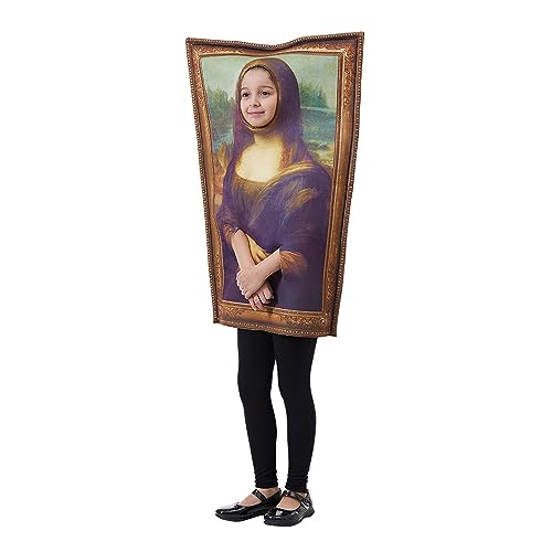 Mrisata Halloween Berühmte Gemälde Kostüm, Cosplay Lustige Mona Lisa Wandgemälde Kostüm Requisiten, Berühmte Gemälde Kostüm Mona Lisa Halloween Der Schrei Halloween Erwachsene Männer von Mrisata