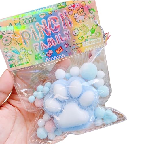 Mrltau süße Taba Squishy Pfote, Anti Stress Katzenpfoten Squishy Toy, weich Cat Paw Squishy, Taba Squishy Paw für Kinder und Erwachsene von Mrltau