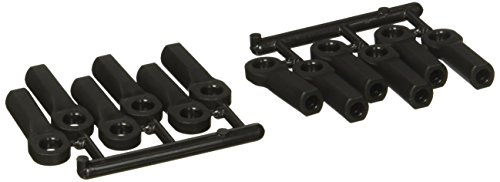 RPM Traxxas lang Spurstangenköpfen, schwarz von RPM