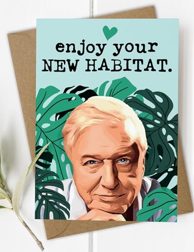 David Attenborough - New Habitat von Mrs Best Paper Co.