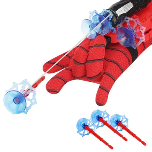 Launcher Handschuh,Launcher Spielzeug Kinder,Cosplay Glove Launcher,Spinnen Handgelenkwerfer Spielzeug,für Cosplay,Pädagogische Spielzeug,Geschenke Kinder（C） von Mstnoixgc