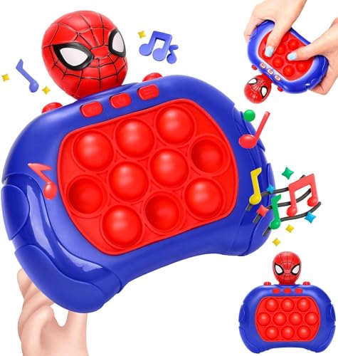 Quick Push Spielzeug,Schnell Push Spiel,Kann Singen und Glänzen Pop it Spielzeug,Quick Push Game,Push Spielzeug,Geeignet für Kinder und Erwachsene zur Linderung von Angstzuständen von Mstnoixgc