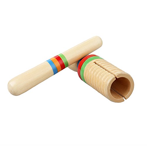Mtlavish Bunte hölzerne Krähe -Sound -Musical -Musical -Spielzeug ideal für Kinder, um Musik und Rhythmus -Sinn während der Spielzeit mit sicheren Lackierung ohne Wasser und Mtlavish Bunte hölzerne Krähe -Sound -Musical -Musical -Spielzeug ideal für Kinder, um Musik und Rhythmus -Sinn während der Spielzeit mit sicheren Lackierung ohne Wasser und von Mtlavishness
