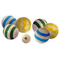 Donic Schildkröt Boccia Spiel Holz 6 Kugeln & Zielkugel Donic Schildkröt Boccia Spiel Holz 6 Kugeln & Zielkugel von Mts Sportartikel
