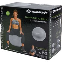 Schildkröt Fitness - Gymnastikball 55cm, silber von Mts Sportartikel