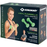 VINYL HANTEL Set, 2x 0,5kg (green), in 4C-Box, VINYL HANTEL Set, 2x 0,5kg (green), in 4C-Box, von Mts Sportartikel