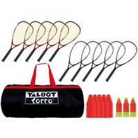 Talbot Torro 490100 - Speed Badminton Set im Sportsbag Schulset für 10 Spieler von Mts Sportartikel