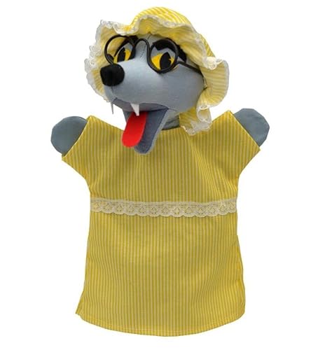 Mú - Handpuppe Wolf 2 in 1 – Stoff – 22397D von Mú