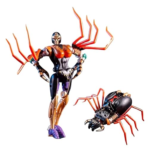 Blackarachnid-Transformer-Spielzeug, Anime-Actionfiguren MM001, Roboter Und Spinne, Kleines Modell, KO-Version von MuMOQX