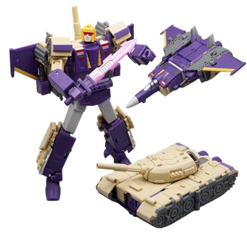 Blitzwing Transformer, Anime-Actionfiguren MS28, 5,12 Zoll Kleines Modell, KO-Version von MuMOQX