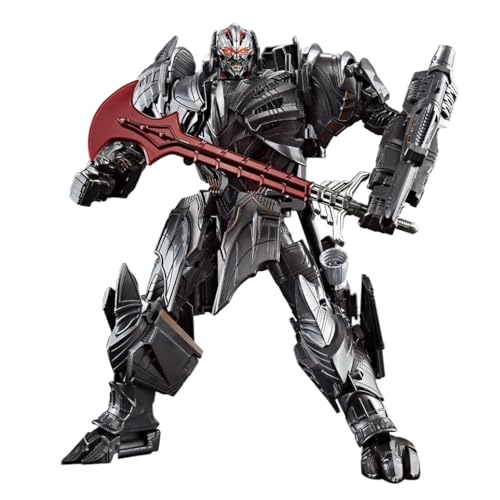 Megatron Transformer Spielzeug, Anime Actionfiguren 130D, Roboter Und Flugzeug, 11,8 Zoll, Junge Modell Geschenk, KO-Version von MuMOQX