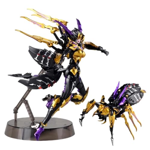 MuMOQX Blackarachnid-Transformer-Spielzeug, Anime-Actionfiguren BT04, Roboter- Und Spinnenmodelle, KO-Version von MuMOQX