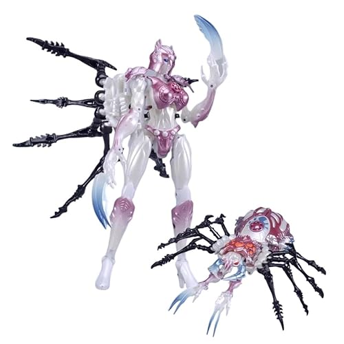 MuMOQX Blackarachnid-Transformer-Spielzeug, Anime-Actionfiguren BWM-08PW, Roboter Und Spinne, KO-Version von MuMOQX