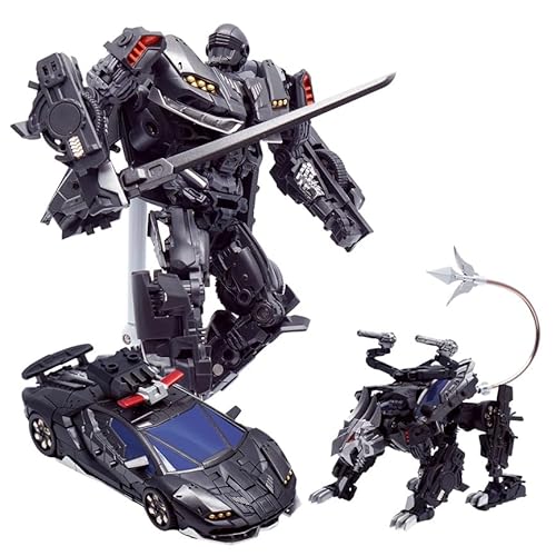 MuMOQX Hot Rod, Transformer-Spielzeug, Anime-Actionfiguren PT12, 3 Modi – Roboter-, Auto- Und Biestform, KO-Version von MuMOQX