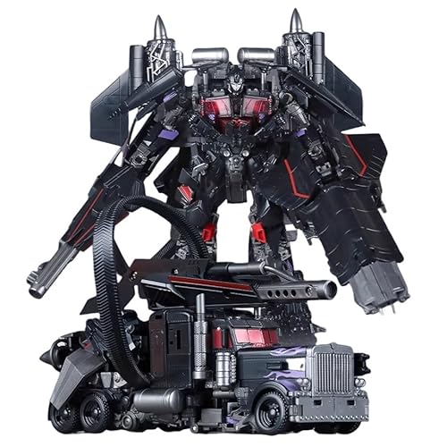 MuMOQX Jetfire-Transformer-Spielzeug, Skyfire, Anime-Actionfiguren, 5 Modi for Freien Umschalten, Roboter Und Flugzeug, Auto Und Roboter Können Kombiniert Werden, KO-Version von MuMOQX