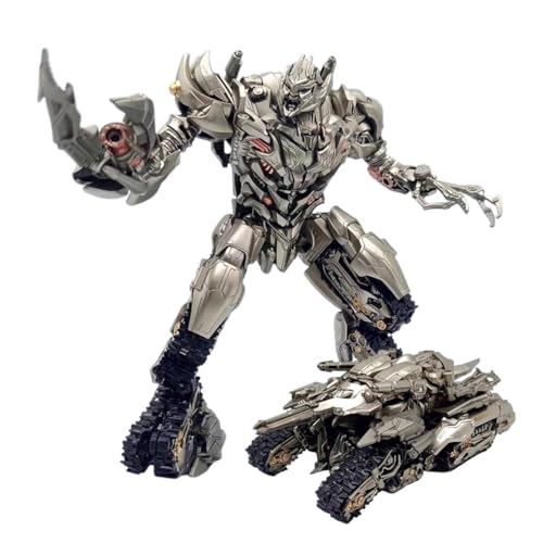 MuMOQX Megatron Transformer Spielzeug, Anime-Actionfiguren TW1029, Roboter, Panzer, KO-Version, 7,1 Zoll von MuMOQX