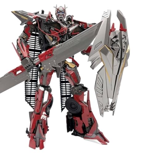 MuMOQX Sentinel Prime Transformer Spielzeug, Anime-Actionfiguren OV01, Roboter- Und Feuerwehrauto-Modelle, KO-Version von MuMOQX