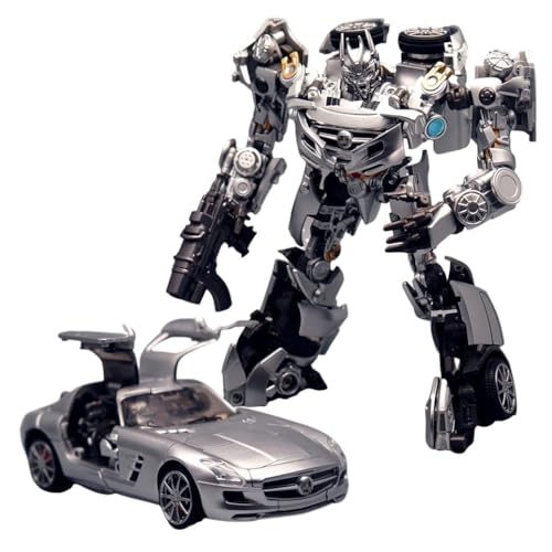 MuMOQX Soundwave Transformer Spielzeug, Papa, Anime-Actionfiguren BT01, Roboter Und Auto, 6,7 Zoll, KO-Version von MuMOQX