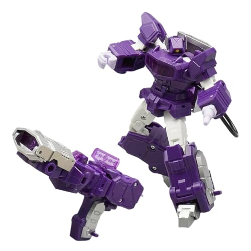 Shockwave Transformer Spielzeug, Shockblast, Anime-Actionfiguren MF35C, 4,33 Zoll Kleines Modell, KO-Version von MuMOQX