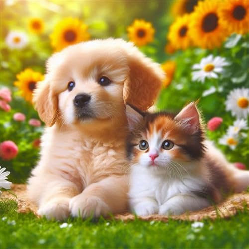 Puzzle 200 Teile Erwachsene, EIN Herausforderndes Rätsel, Puzzlespiele für Die Ganze Familie, 200 Puzzle Geschenke für Frauen und Männer, Thema:Garten Katzen Hunde Puzzle 200 Teile Erwachsene, EIN Herausforderndes Rätsel, Puzzlespiele für Die Ganze Familie, 200 Puzzle Geschenke für Frauen und Männer, Thema:Garten Katzen Hunde von Muaor