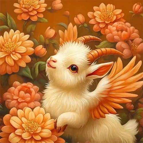 Puzzle 60 Teile Erwachsene, EIN Herausforderndes Rätsel, Puzzlespiele für Die Ganze Familie, 60 Puzzle Geschenke für Frauen und Männer, Thema:Tier Schaf Blume Puzzle 60 Teile Erwachsene, EIN Herausforderndes Rätsel, Puzzlespiele für Die Ganze Familie, 60 Puzzle Geschenke für Frauen und Männer, Thema:Tier Schaf Blume von Muaor