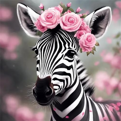 Rose Zebra Puzzle 90 Teile, Impossible Puzzles Erwachsene 90 Teile, Lernspiel Herausforderung Spielzeug, Farbenfrohes Legespiel für Home Dekoration Rose Zebra Puzzle 90 Teile, Impossible Puzzles Erwachsene 90 Teile, Lernspiel Herausforderung Spielzeug, Farbenfrohes Legespiel für Home Dekoration von Muaor