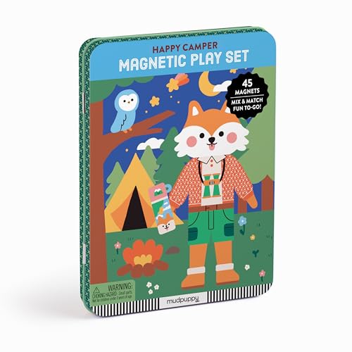 Happy Camper Magnetic Play Set von MudPuppy