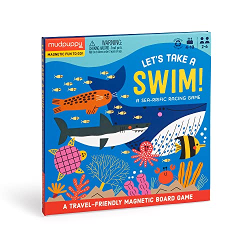 Let's Take a Swim Magnetic Board Game von MudPuppy