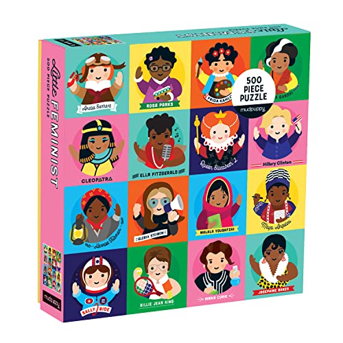 Little Feminist 500 Piece Family Puzzle von MudPuppy