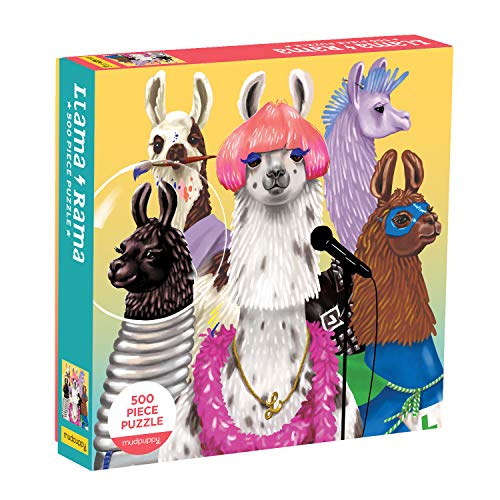 Llama Rama 500Pc Family Puzzle von MudPuppy