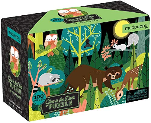 In The Forest Glow In The Dark Puzzle von MudPuppy