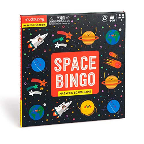 Space Bingo Magnetic Board Game von MudPuppy