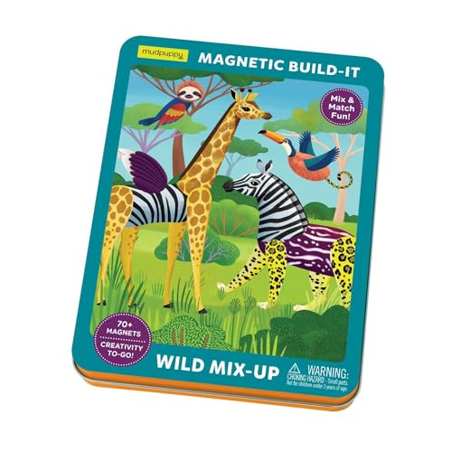 Mudpuppy Wild Mix-up Magnetic Build-it von MudPuppy