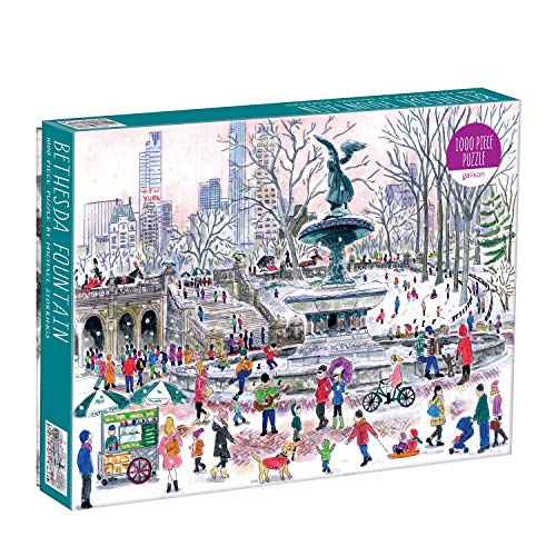 Michael Storrings Bethesda Fountain 1000 Piece Puzzle von Galison