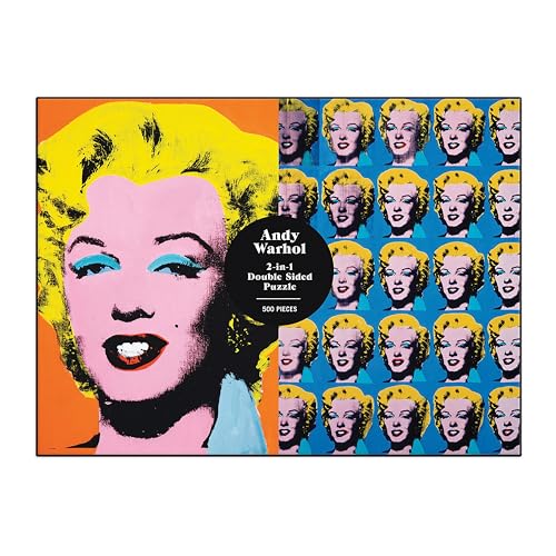 Warhol Marilyn Double Sided Puzzle: 500 Pieces von Galison