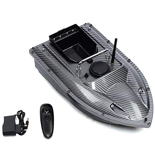 Mudshape 500 m Futterboot Fischfinder Köderboot Baitboat Automatische Rückkehr Fischköder mit GPS und Fernsteuerung, Wireless RC Fischfinder 2 Motoren, Angelköder RC Boot für Pools und Seen von Mudshape