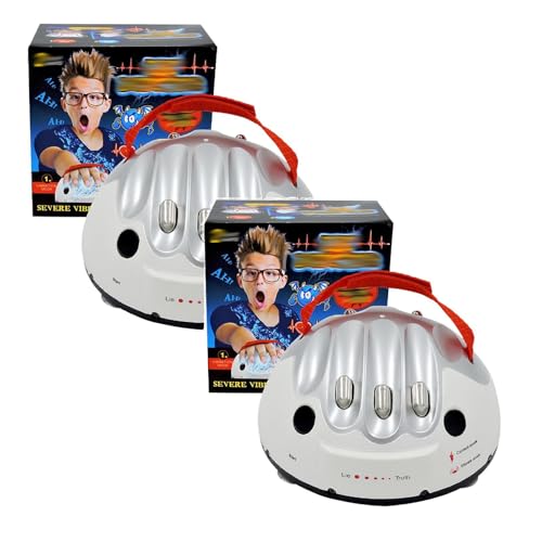 Muium(TM) Micro Electric Shock Lie Detektor, Shocking Liar Party Game Interessant True or Dare Game Lie Detector Joke Toys Polygraph Entertainment Shock Game (2) von Muium(TM)