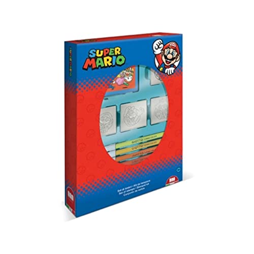 Multi Print Super Mario 80167 Super Mario Stempelset, Mehrfarbig von Multi Print Super Mario