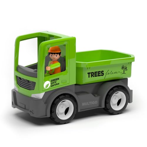 MultiGO City Sandkasten Spielzeug für Kinder ab 3 Jahre - großer Pritschenwagen mit Fahrer - Sandspielzeug für Outdoor Spiele - Auto für den Garten MultiGO City Sandkasten Spielzeug für Kinder ab 3 Jahre - großer Pritschenwagen mit Fahrer - Sandspielzeug für Outdoor Spiele - Auto für den Garten von MultiGO