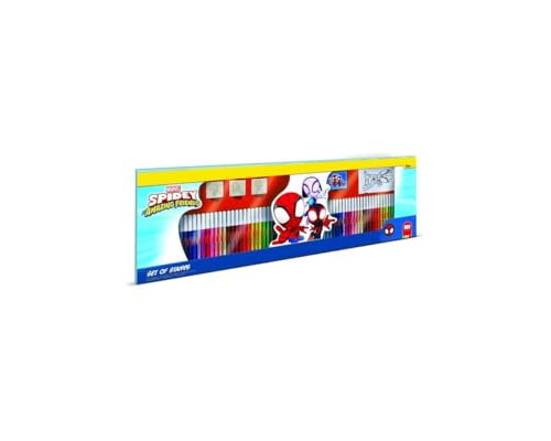 Set mit 60 Stiften Spidey and HIS Amazing Friends Set mit 60 Stiften Spidey and HIS Amazing Friends von Multiprint