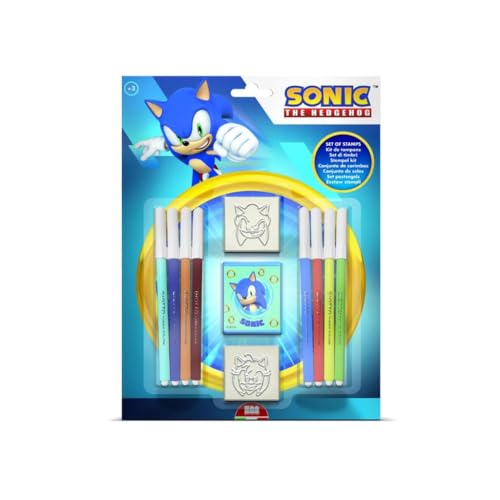 Sonic Stempelset 11tlg. von Multiprint