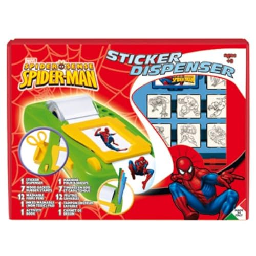 Spiderman Stickermachine Set von Multiprint