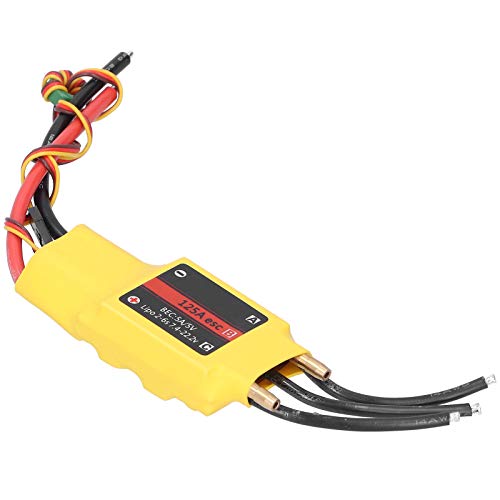 Multizenic 125A 2-Wege-Wasserkühlungs-Brushless-Regler, elektronischer Geschwindigkeitsregler für RC-Boot-Luftschiffe, leichtes, kompaktes Design, 5V5A BEC-Ausgang, einfache Installation, von Multizenic